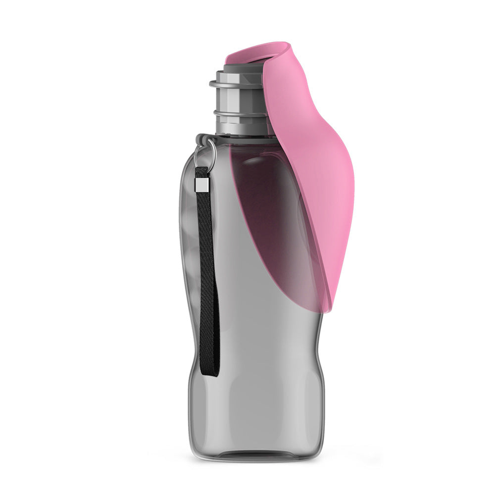 Foldable Travel Water Bottle – Portable Silicone Bowl & Dispenser for Dogs on the Go