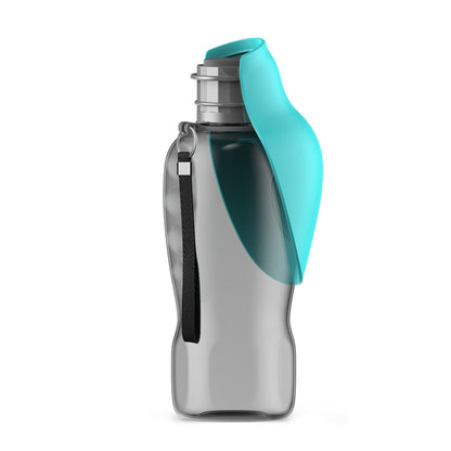 Foldable Travel Water Bottle – Portable Silicone Bowl & Dispenser for Dogs on the Go