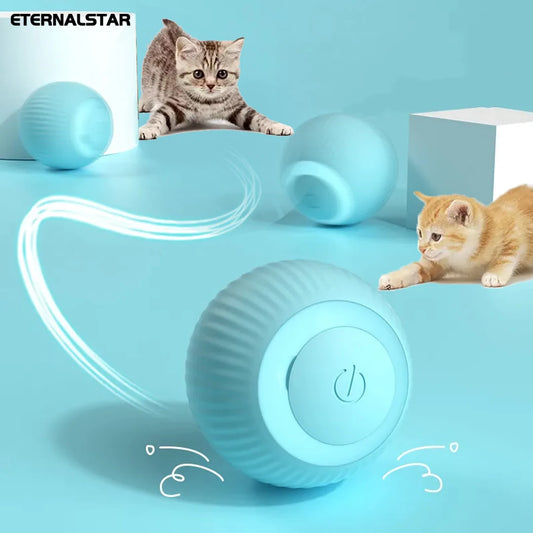 Smart Rolling Cat Ball – Automatic Interactive Toy for Active, Playful Cats