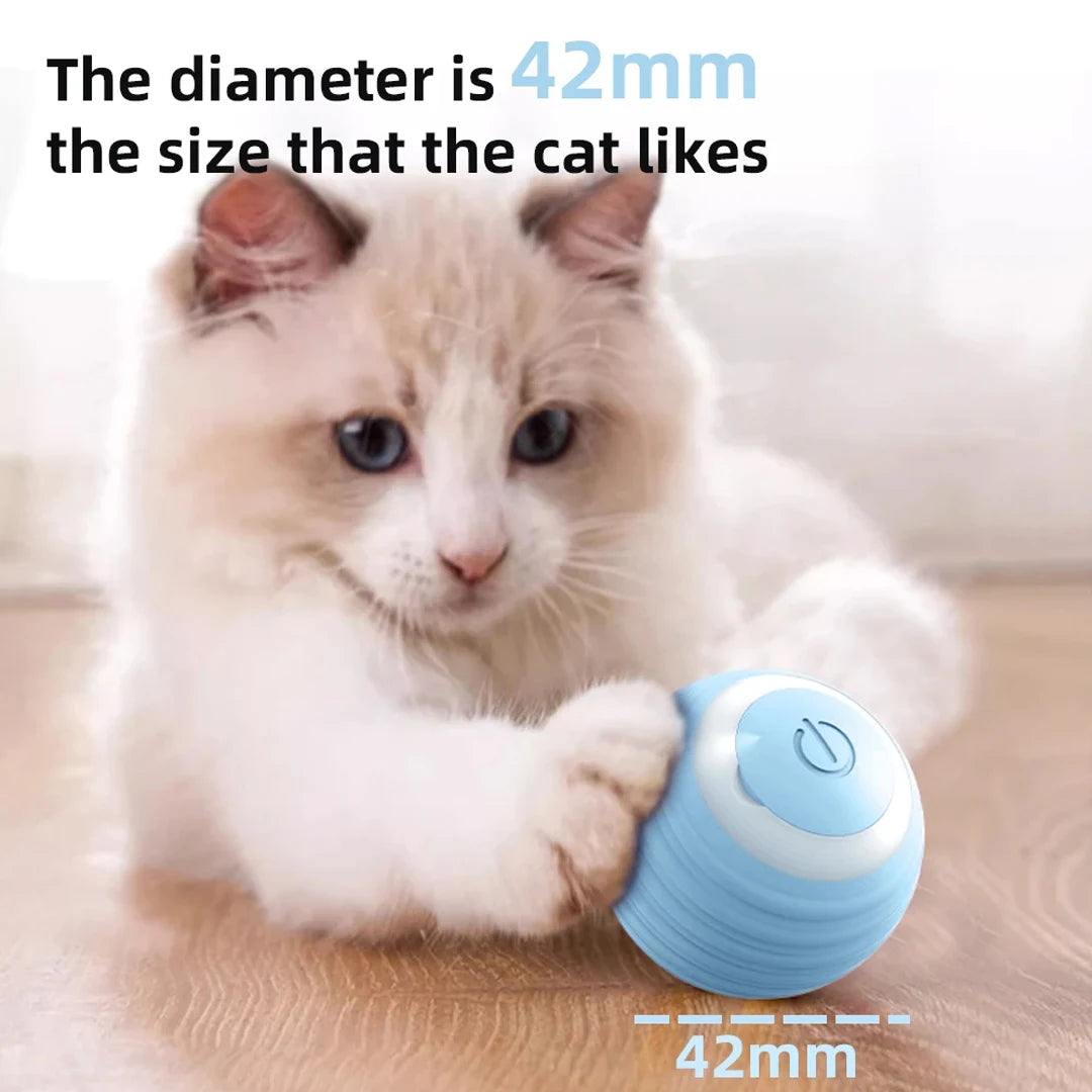 Smart Rolling Cat Ball – Automatic Interactive Toy for Active, Playful Cats
